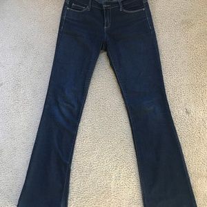 Forever21 dark blue flare/bootcut jean